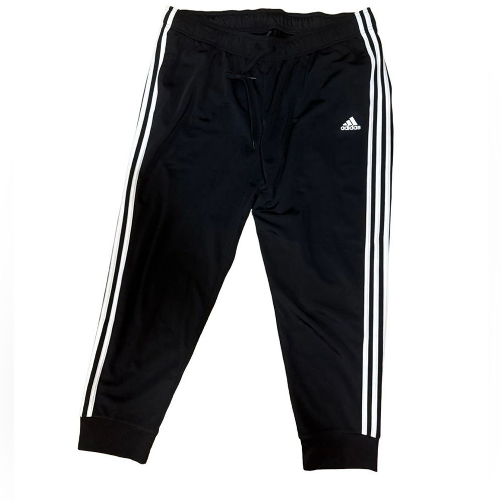 Adidas Men's Y2K 3-Stripe Tricot Track Pants Joggers Black 2XL (NWOT)